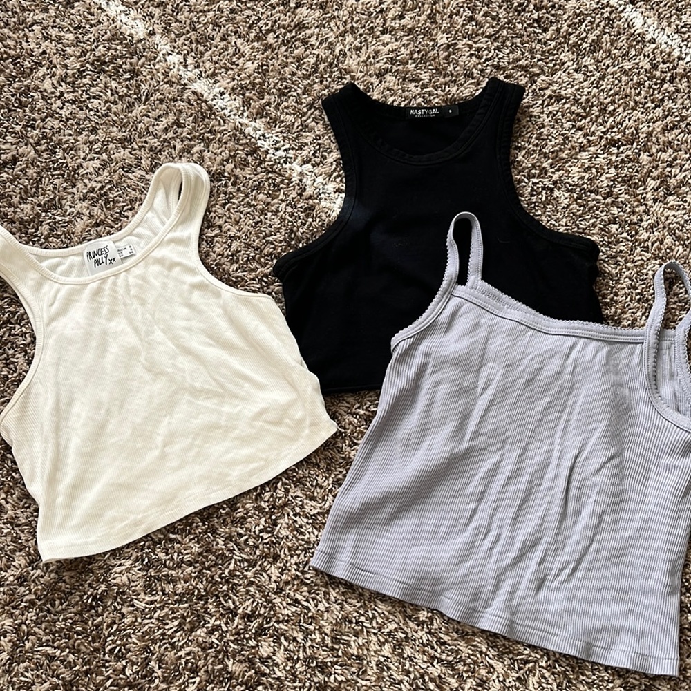Crop top bundle of 3!